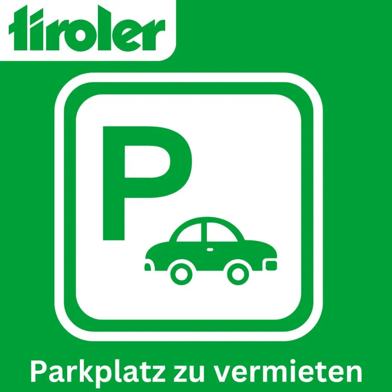 Pradl - Cranachstraße -  Autoabstellplatz im Freien  zu vermieten - Bild 1