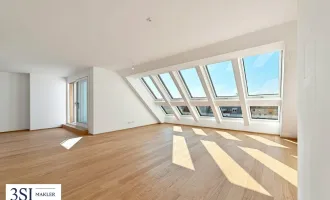 The Temptation: Einzigartige Dachgeschoßwohnung mit großen Freiflächen