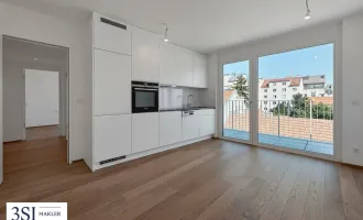 The Temptation: Charmanter 2-Zimmer-Erstbezug mit Balkon - Nähe Kutschkermarkt