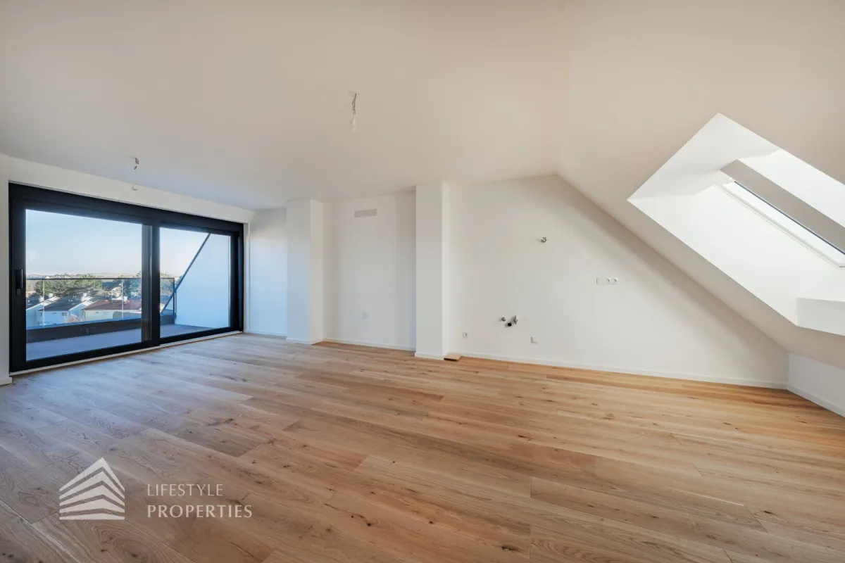 Erstbezug! Exklusive Penthouse - Wohnung mit zwei Dachterrassen, Nähe Marchfeldkanal - Bild 1