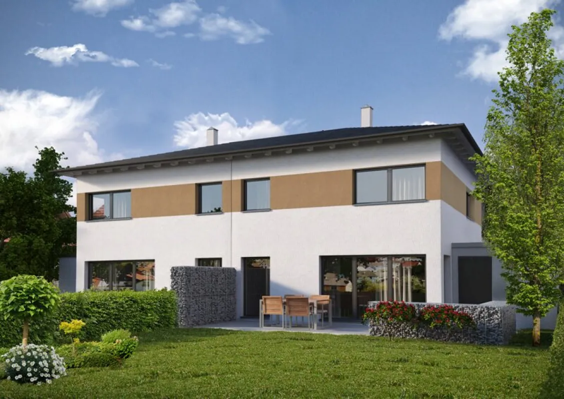 Doppelhaushälfte in Großdorf, Ried im Traunkreis - Bild 1