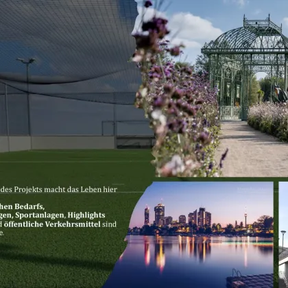 Helle 2-Zimmer Gartenwohnung mit Terrasse & Loggia - Erstbezug in TOP LAGE - Bild 2