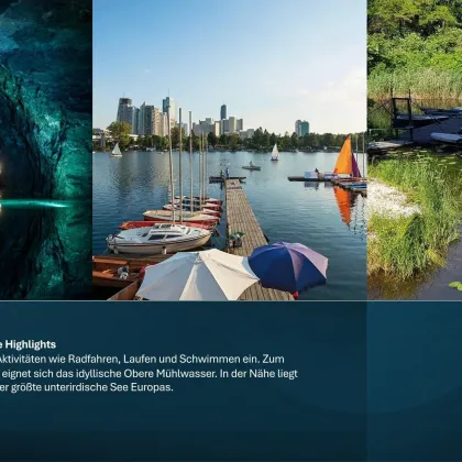 Erstbezug in Top Lage - Moderne 2-Zimmer Gartenwohnung mit Terrasse & Loggia - Bild 2