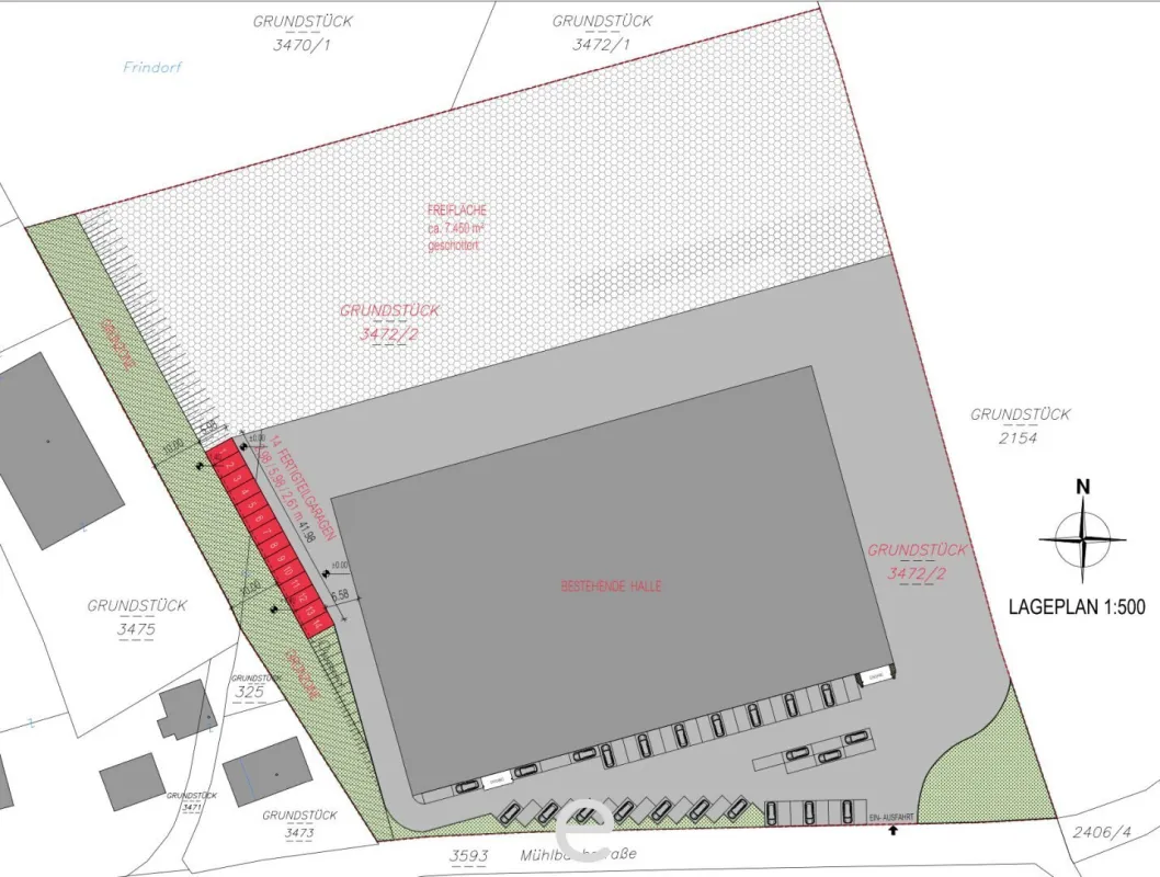 Verpachtung oder Baurecht für MB-Grundstück in Hörsching/Frindorfer - Bild 1