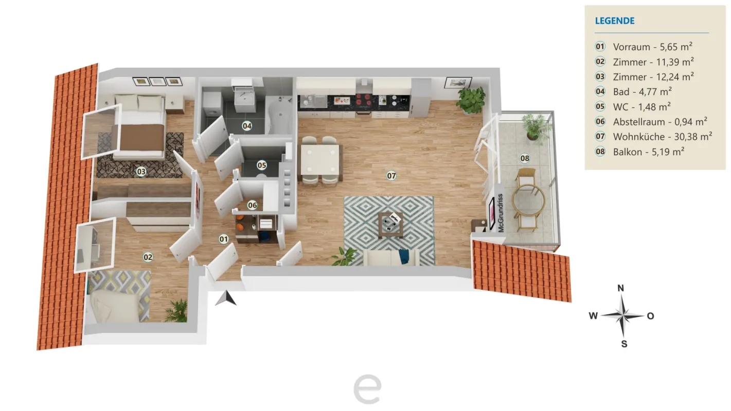 Altbau-Dachgeschosswohnung TOP 7, sofort verfügbar! - Bild 1