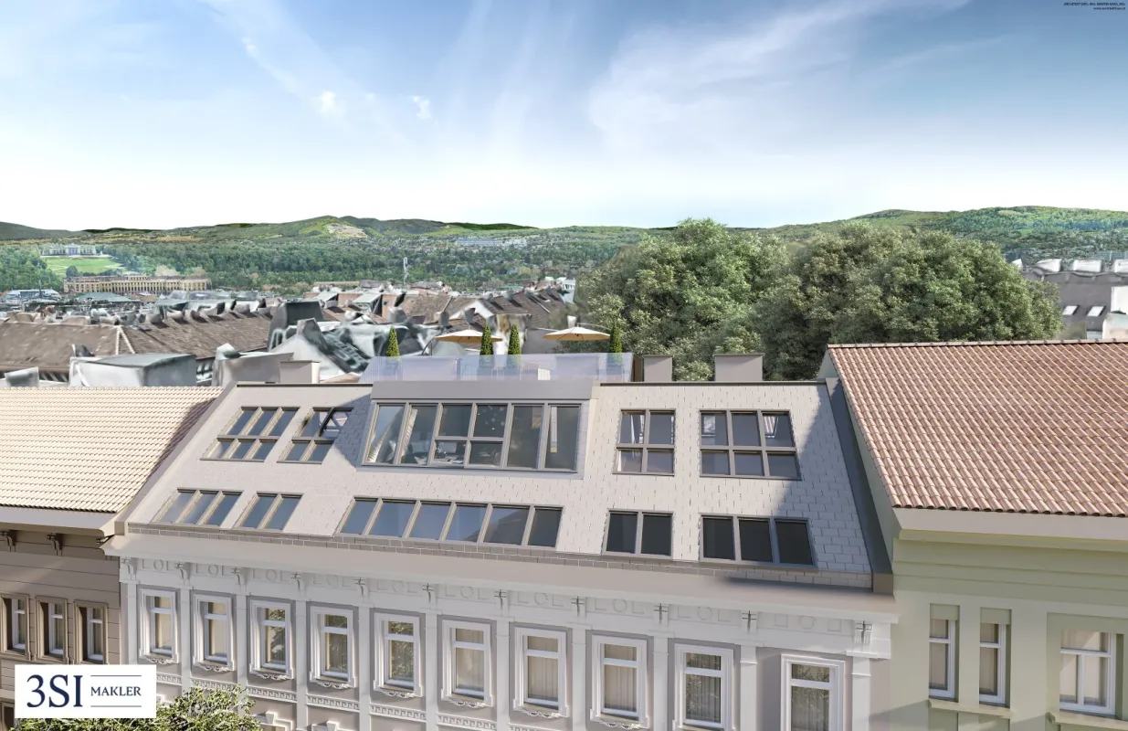 Baubewilligter Rohdachboden in ausgezeichneter Mikrolage - in Top-Lage direkt beim Meiselmarkt + U3 Johnstraße - Bild 1