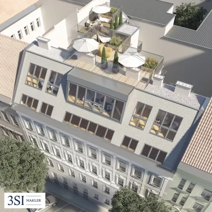 Baubewilligter Rohdachboden in ausgezeichneter Mikrolage - in Top-Lage direkt beim Meiselmarkt + U3 Johnstraße - Bild 3