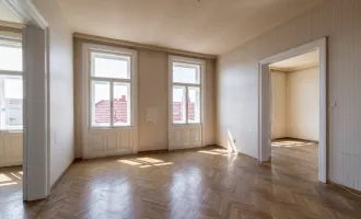 Südseitiger Altbau mit schönem Ausblick! Sanierungsbedürftige 3,5-Zimmer-Wohnung im 3. Stock