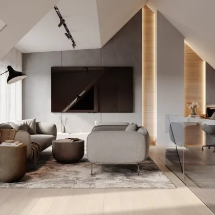 LIV - Schwalbenweg | Penthouse-Maisonette mit offener Galerie – Haus B TOP 5 - Bild 3