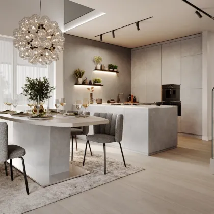 LIV - Schwalbenweg | Penthouse-Maisonette mit offener Galerie – Haus B TOP 5 - Bild 2