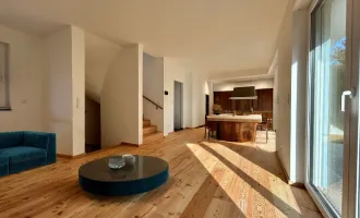 Letzte Einheit - Neubau Eckreihenhaus mit sonniger Dachterrasse, Wohnkeller und Parkplatz in der Nähe der Donauinsel