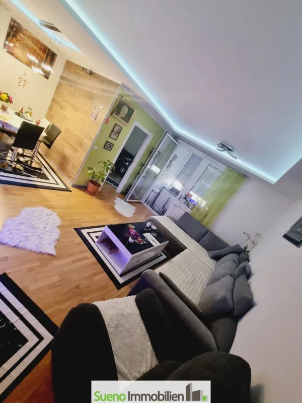 Neuwertige 3-Zimmer-Wohnung in Wels mit Balkon, Loggia und Tiefgarage! - Bild 1