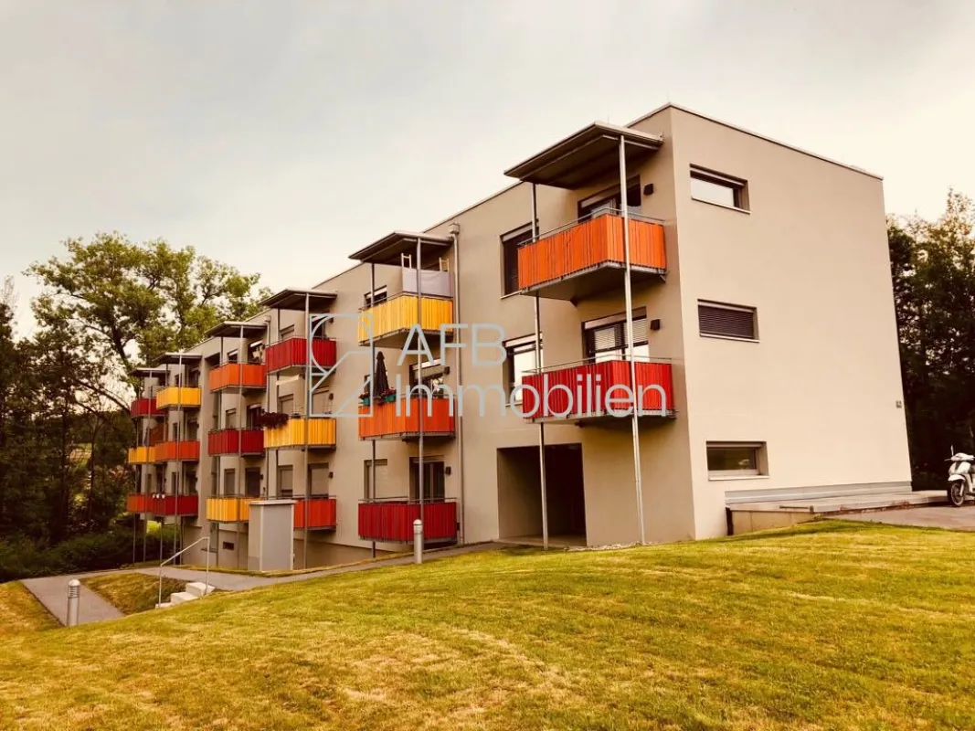 Grünes - gefördertes - Wohnen in Vasoldsberg - 2 Zimmer mit schönem Balkon! - Bild 1