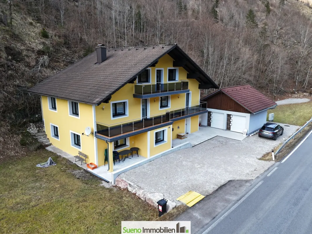 Haus für bis zu 3 Familien mit ca. 5000m2 Gund und eigenem Flusszugang in Hinterstoder - Bild 1