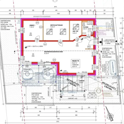 Hochmodernes Seehaus, Bungalow, 3 Zimmer, mit Garten und Terrasse, nur 4 Gehminuten vom Neufelder See entfernt - Bild 2