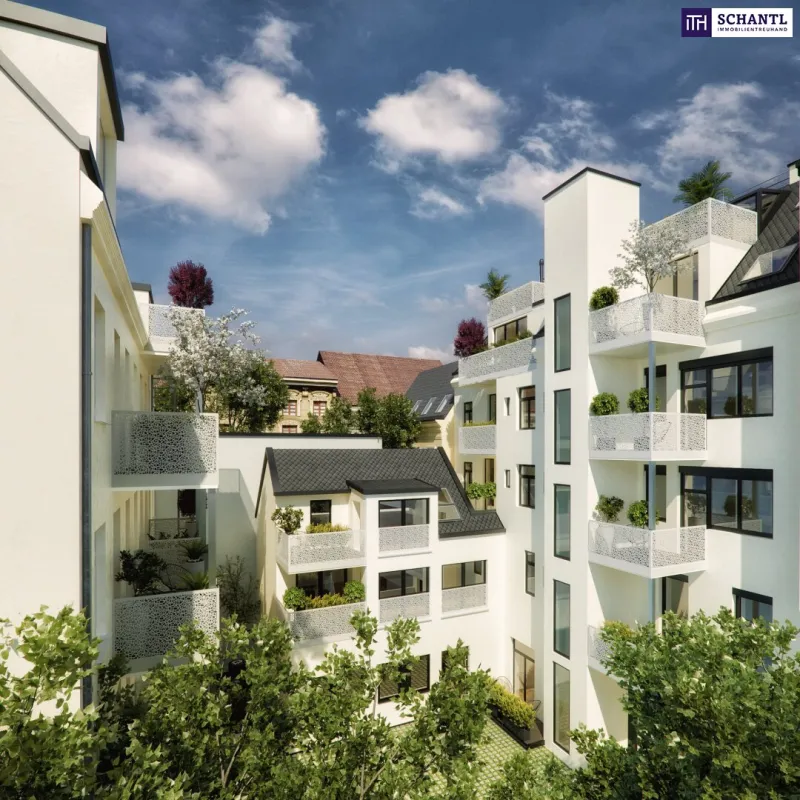 Stylisches Atelier im Innenhof! Traumprojekt in Währing! Eigengarten + Hochwertige Ausstattung + Rundum sanierte Liegenschaft + Tolle Infrastruktur! - Bild 1