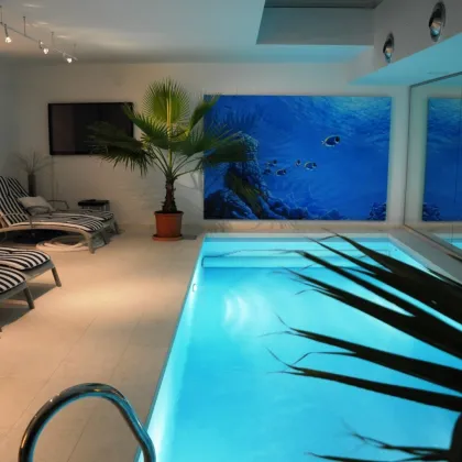 MODERNE LUXUSVILLA MIT TRAUMHAFTEM AUSBLICK AUF WIEN, NUR 20 MIN IN DIE WIENER CITY - Bild 3