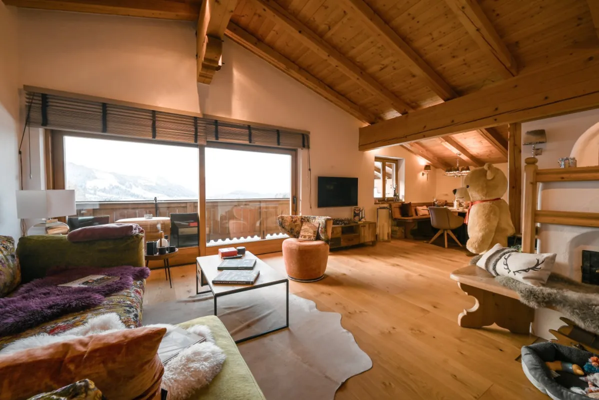 Sehr schöne 126 m² - 4-Zimmer-Mietwohnung mit einer Freizeitwohnsitz Widmung in Panoramalage in Kitzbühel - Bild 1