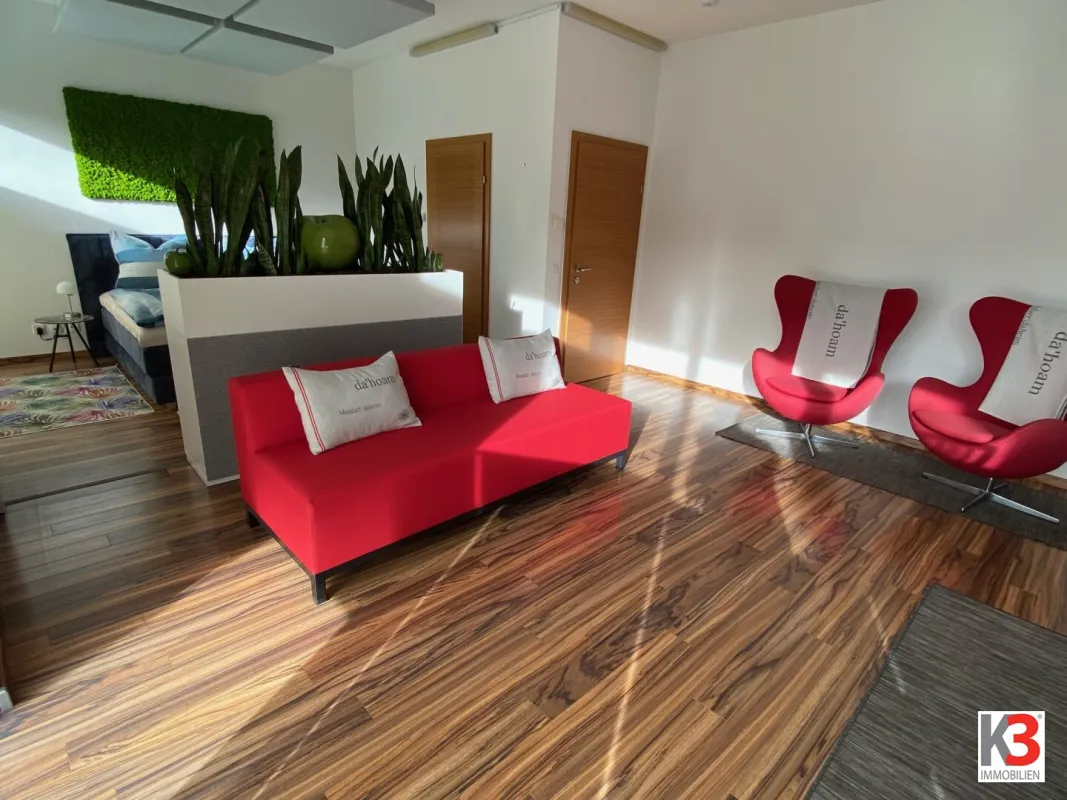 Das "BÜRO und WOHNEN" kann 3 Jahre angemietet werden !!!   Einziehen und wohlfühlen (inkl. 1 PKW Stellplatz)  -------------          2. Wohnsitz möglich !!! - Bild 1