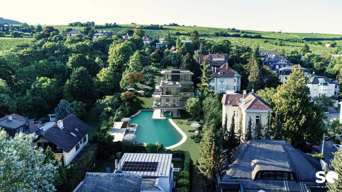 #SQ - EXKLUSIVE BAUBEWILLIGTE MODERNE VILLA AM KAHLENBERG - Bild 1