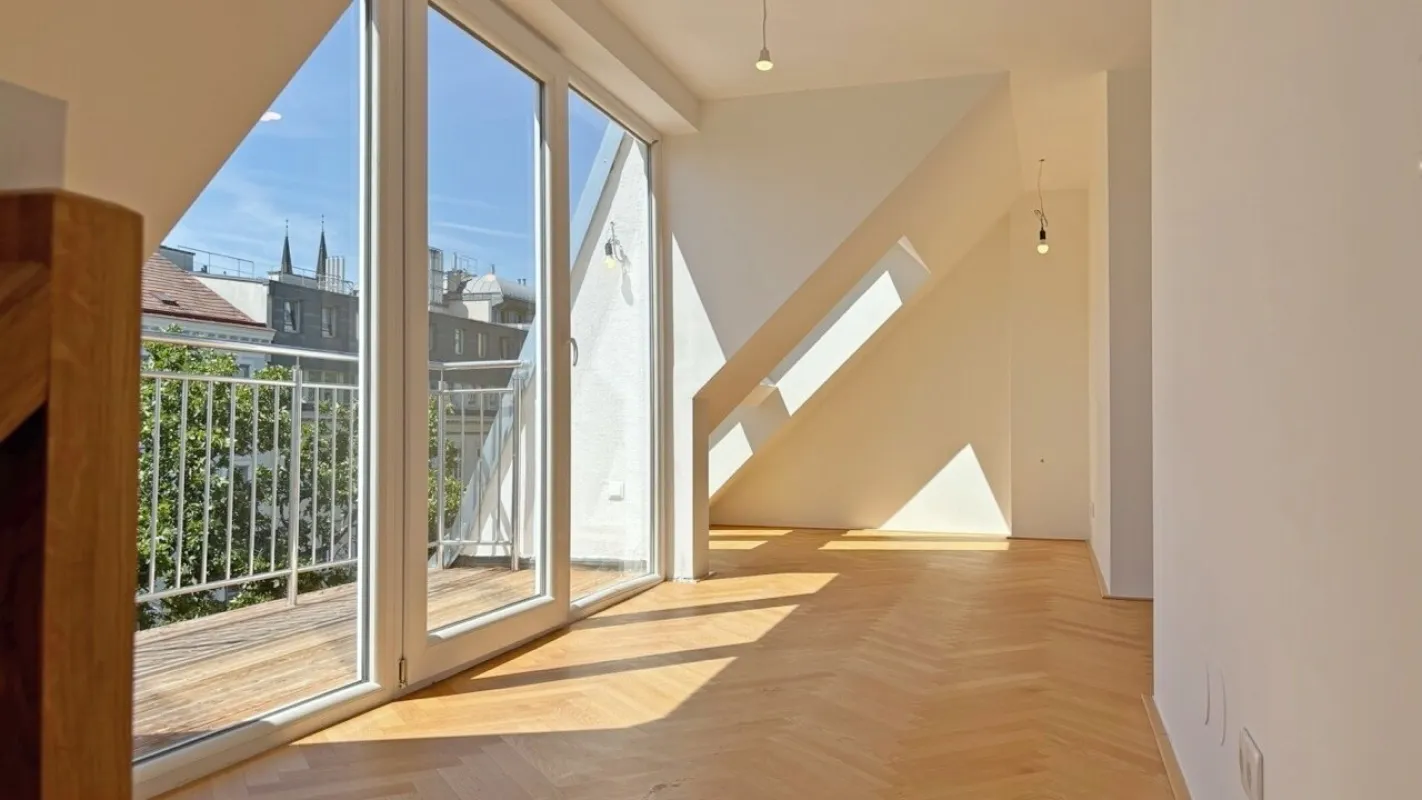 Exklusiver Erstbezug: Maisonette-Dachgeschoss mit traumhaften Terrassen! - Bild 1