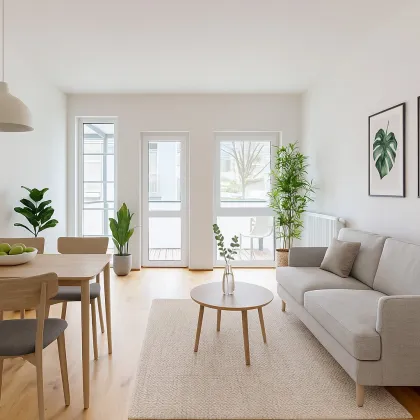 Provisionsfrei / Keine Grunderwerbsteuer!: Feldkirchen - 3-Zimmer-Wohnung im Grünen mit großem Balkon - Bild 2