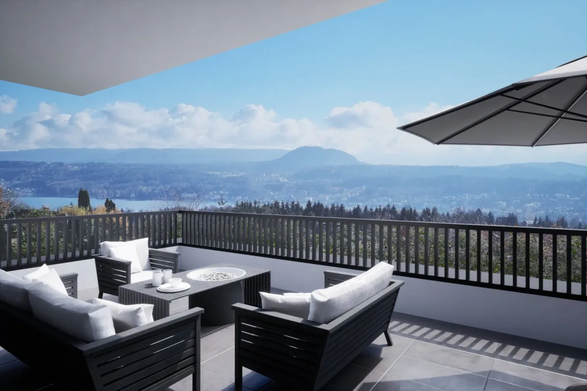 Design trifft Aussicht – Neubauwohnung mit Seeblick in Velden - Bild 1