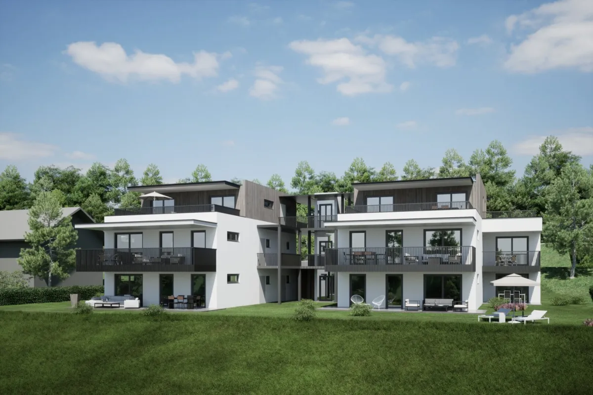 Design trifft Aussicht – Neubauwohnung mit Seeblick in Velden - Bild 1