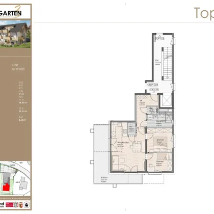 3-Zimmer-Wohnung  / Top C5 - Bild 2