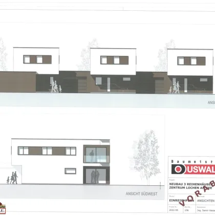 Modernes neues Reihenhaus in Lochen am See: Erstbezug mit Balkon, Terrasse und Garage! - Bild 2