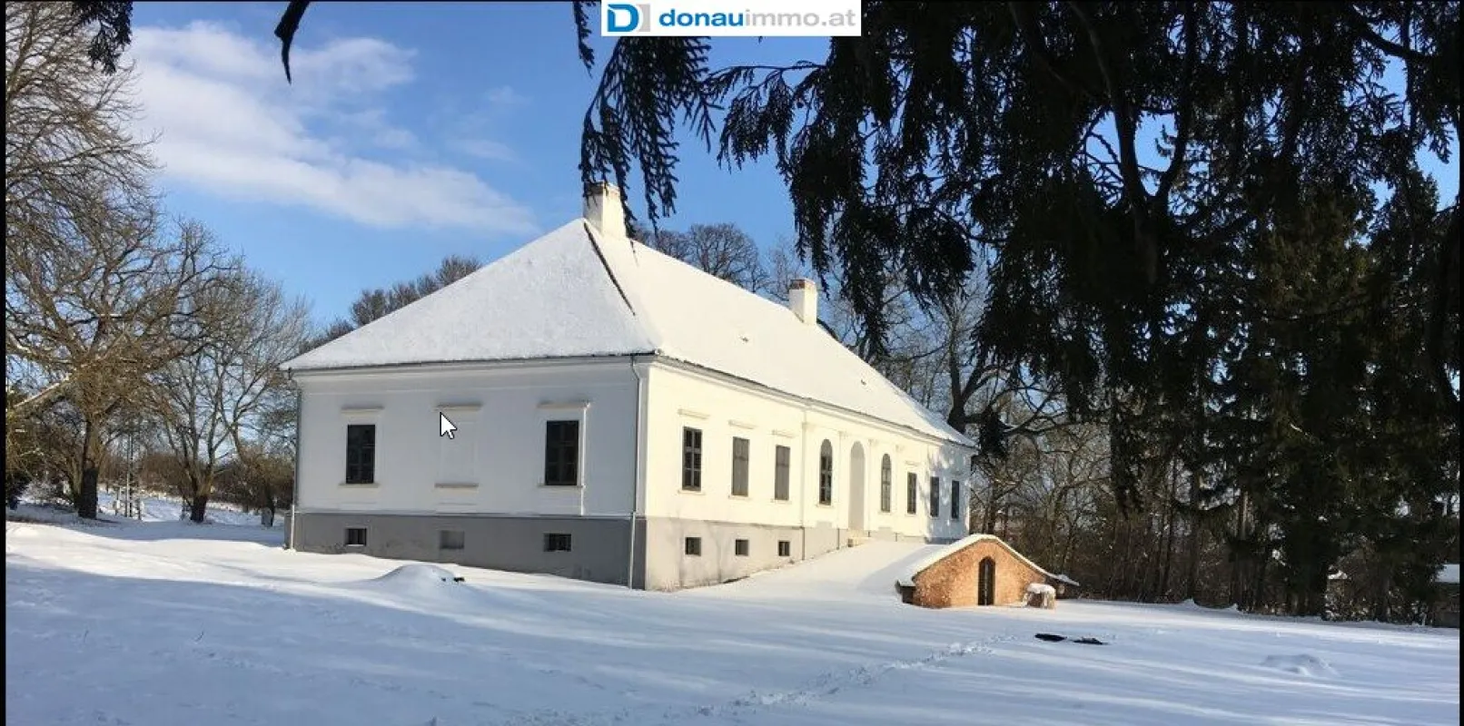 Anwesen mit Schloss und 5 ha Schlosspark 5 Minuten von Lutzmannsburg entfernt in Tömörd (Ungarn) - Bild 1