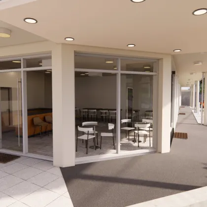 Neubau-Café im Zentrum von Hofkirchen im Traunkreis | Kauf oder Miete möglich - Bild 2