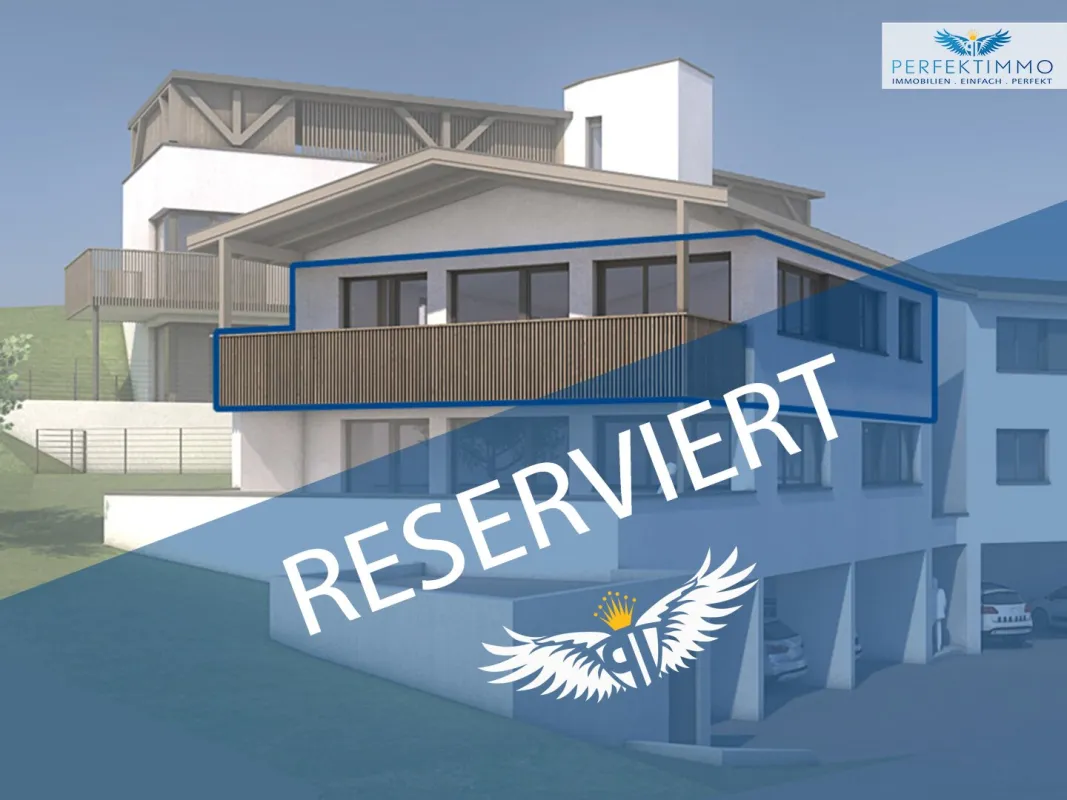 Neubau: Wohnen mit Rifflerblick - Terrassenwohnung Top 3 - wohnbaugefördert! - Bild 1
