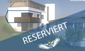 Neubau: Wohnen mit Rifflerblick - 2-Zimmer-Wohnung Top 7 mit L-förmigem Panoramabalkon