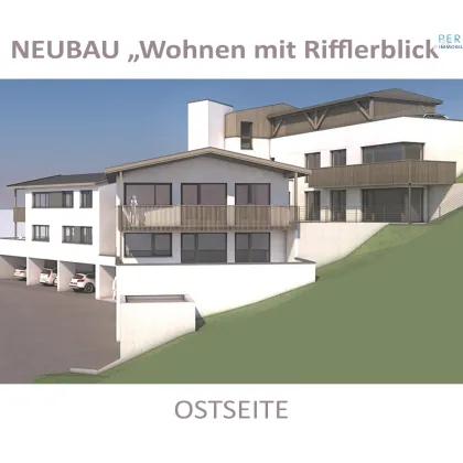 Neubau: Wohnen mit Rifflerblick - 3-Zimmer-Wohnung Top 8 mit L-förmigem Panoramabalkon - Bild 3