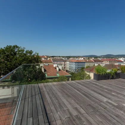 Erstbezugsmaisonette im Stilaltbau - Große Terrasse mit Weitblick - Garage im Haus - Bild 3