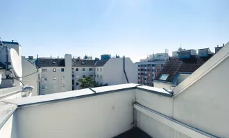 Tolle Dachgeschoss-Maisonette-Wohnung mit Terrasse! Mit Klimaanlage!