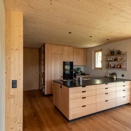 Vollholz Doppelhaus mit großem Garten, 5 Zimmer, Terrasse, Studio und Tiefgarage, Baubeginn erfolgt - Bild 2
