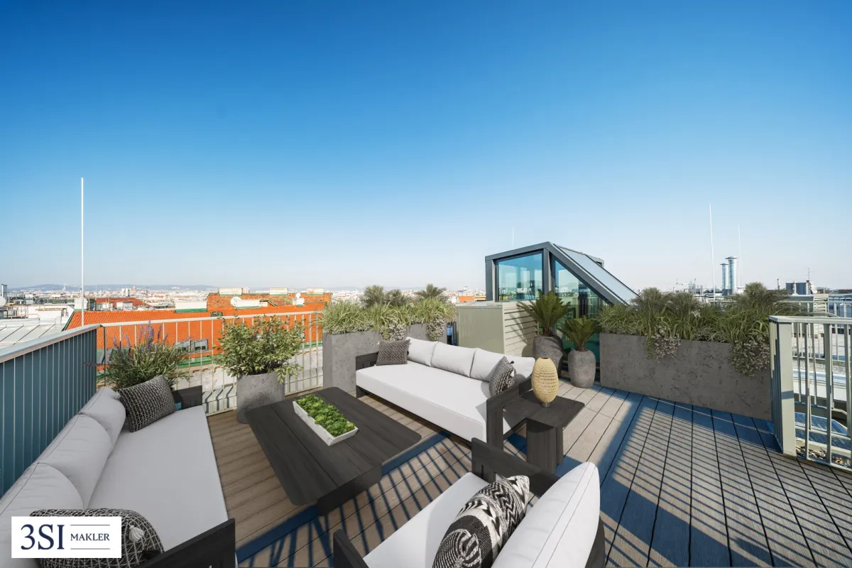 Traumhafte Dachgeschoß-Masionette mit privater Dachterrasse - Bild 1