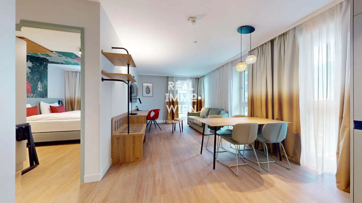 2 Zimmer - Wohnung in  einem Aparthotel in Wien - Bild 1