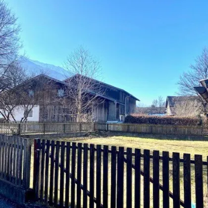 Herrlich, sonniges Baugrundstück (mit Altbestand) in absoluter Ruhelage in Oberhofen - Bild 2
