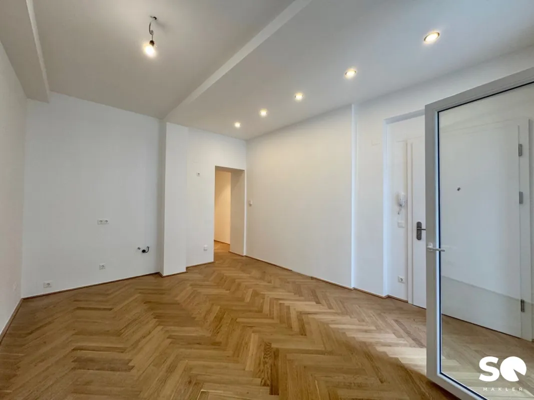 #SQ - ERSTBEZUG: 2-ZIMMER-ALTBAUWOHNUNG MIT TERRASSE UND BALKON IN RUHELAGE! - Bild 1