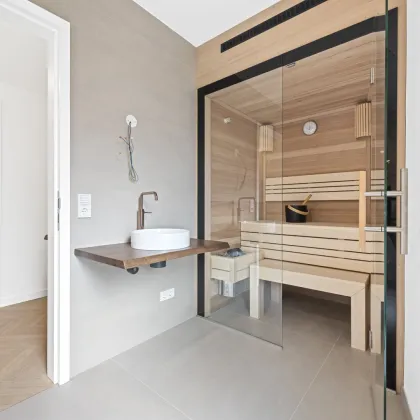 EXKLUSIVE GARTENWOHNUNG IN HIETZING MIT SALZWASSER-POOL UND SAUNA - Bild 3