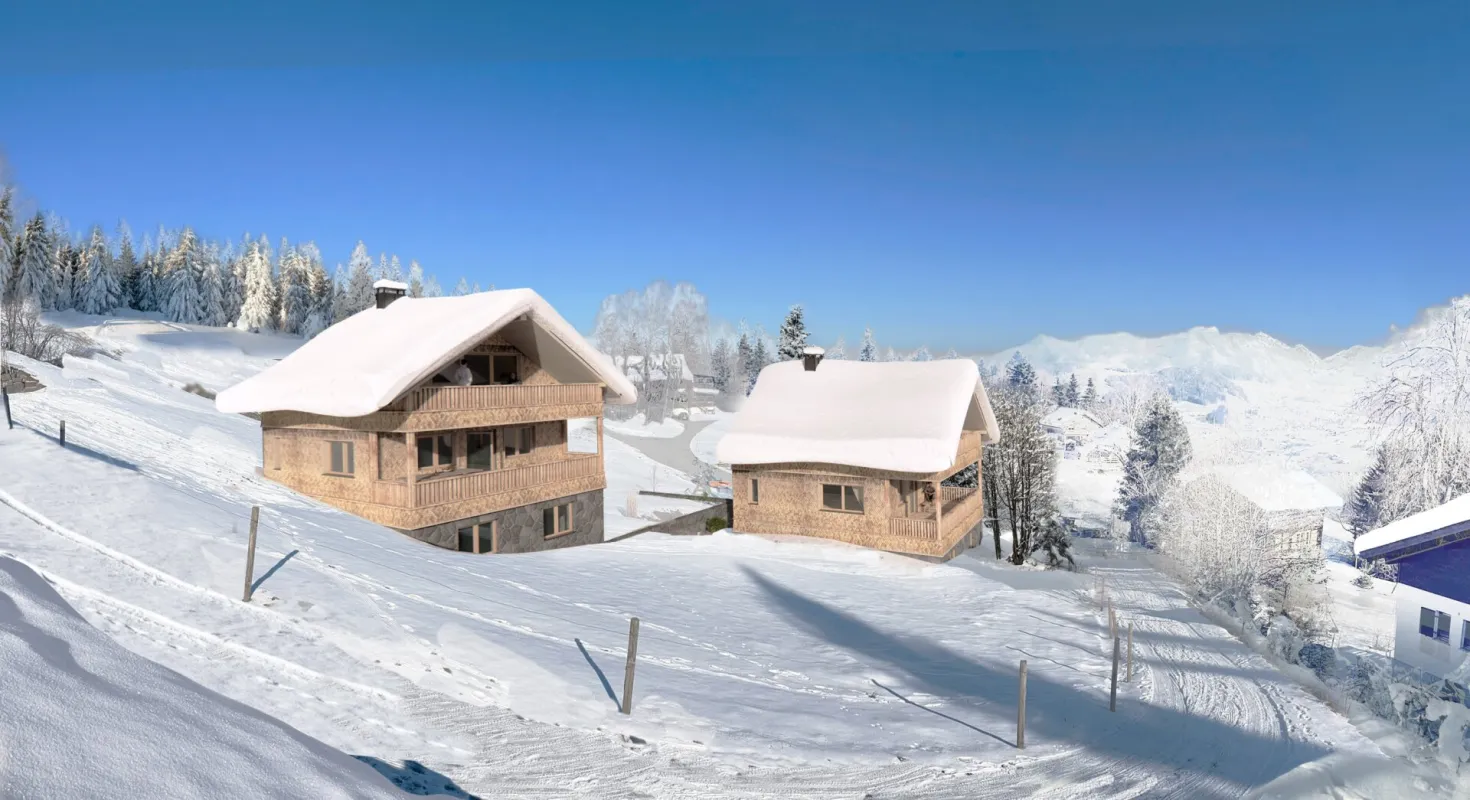 FERIENWIDMUNG - Neu - Bregenzerwald - Egg - Vollholz Chalet mit 133m², Garten, Terrasse, Garage und hochwertiger Ausstattung - Bild 1