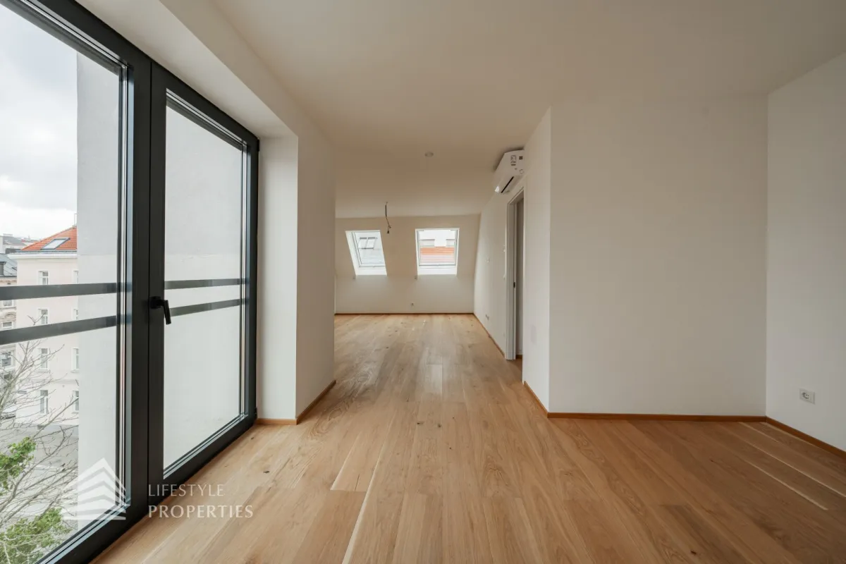 Erstbezug! Luxuriöse 3-Zimmer Dachgeschosswohnung, Nähe Schloss Schönbrunn - Bild 1