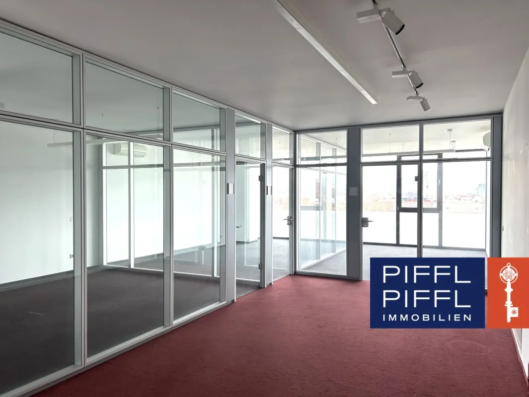 Exklusive Büro- oder Praxisfläche in Linz mit großen Terrassen! - Bild 1