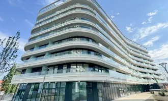 Neubau Nähe "UNO City" - Familienwohnung mit lichtdurchfluteten Panoramafenster