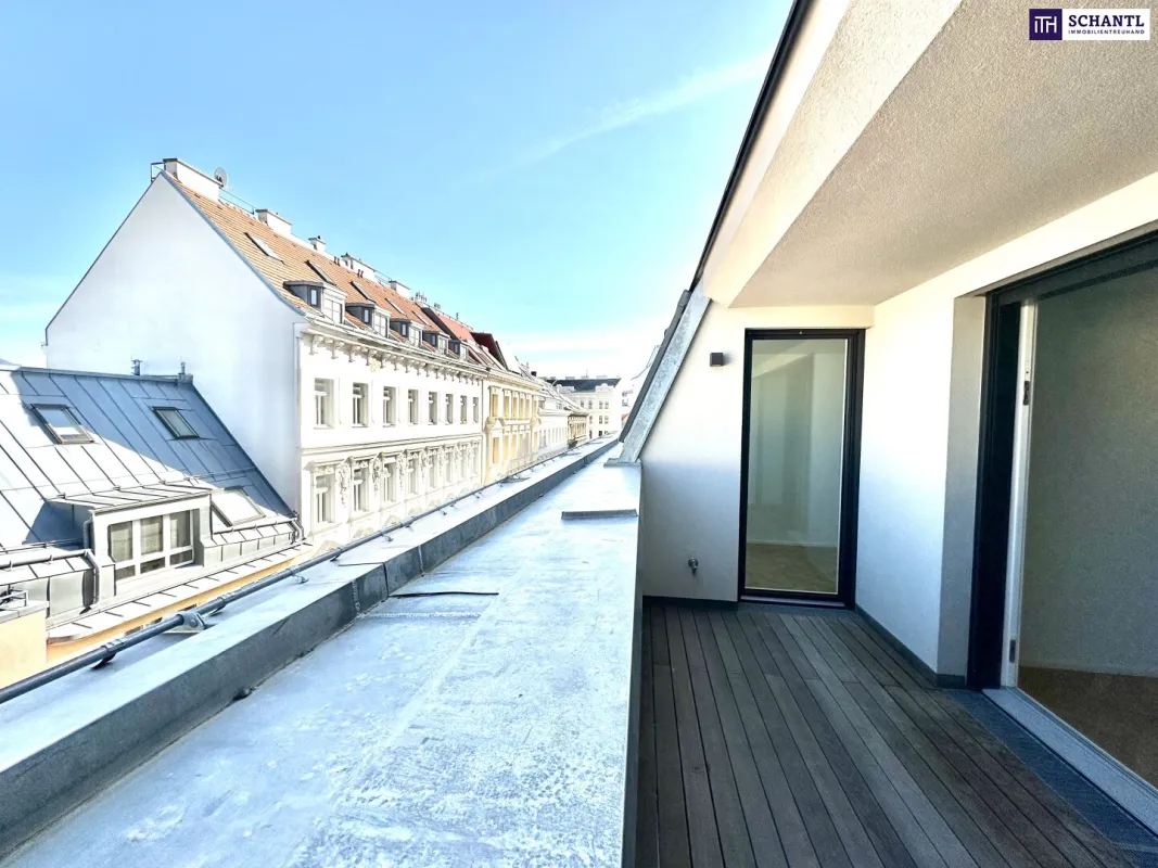 Perfekte drei Zimmer mit bester Ausstattung und feiner Terrasse! Jetzt besichtigen. - Bild 1