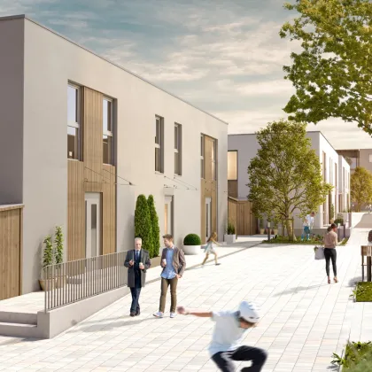 JETZT MUSTERHAUS BESICHTIGEN - Leben im Herzen der Wachau - provisionsfreies Neubauprojekt in Krems-Gneixendorf - Eckreihenhaus inklusive Parkplatz - SCHLÜSSELFERTIG - Bild 2