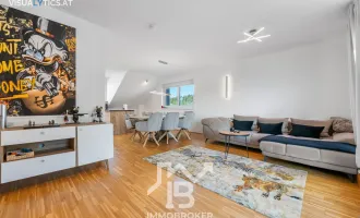 PROVISIONSFREIE hochwertige Dachgeschosswohnung mit großer Dachterrasse in absoluter Ruhelage!